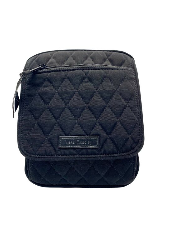 Vera Bradley Handbags - Vera Bradley Black Mini Hipster Crossbody Bag
